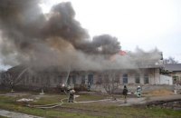 На станции "Одесса сортировочная" произошел пожар