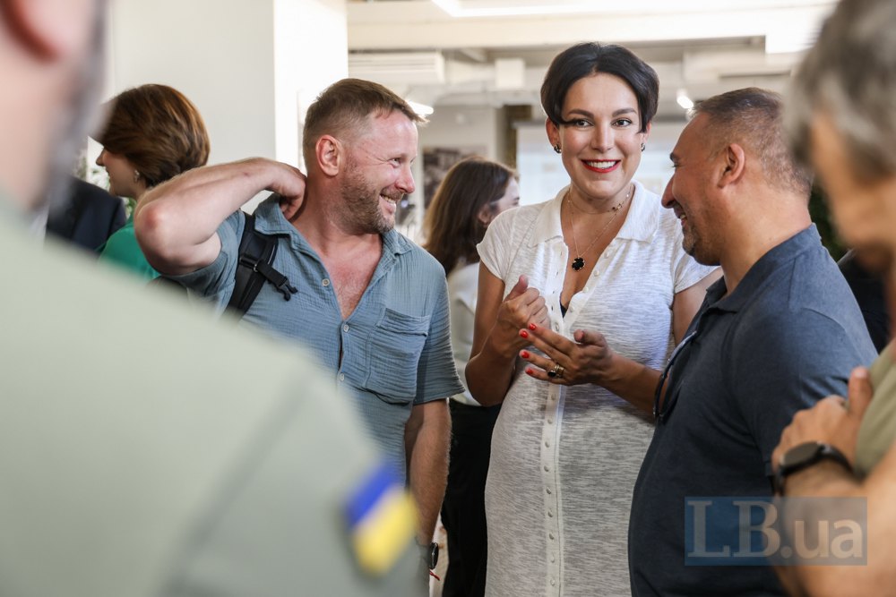 Artem Shevchenko, Sonya Koshkina and Ihor Solovey