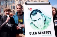 У Києві пройшла акція на підтримку Сенцова