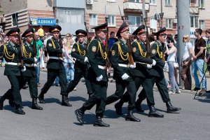 9 мая в Днепропетровске прошел Марш Победы