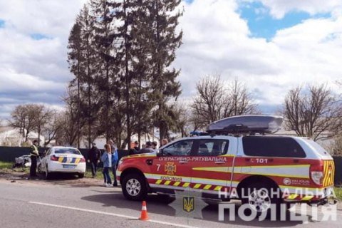 Возле Коломыи погибли водитель и пассажирка легковушки, столкнувшейся с рейсовым автобусом 
