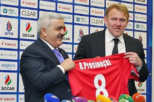 Просинечки очолив збірну Азербайджану