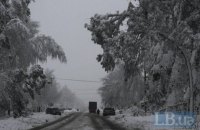 Движение на трассе "Киев-Чоп" в Закарпатской области ограничено 