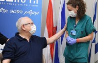 Президент Ізраїлю вакцинувався від ковіду