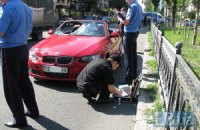 В Киеве BMW Cabrio сбил насмерть женщину-пешехода