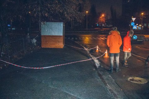 В Киеве возле КПИ произошла драка со стрельбой