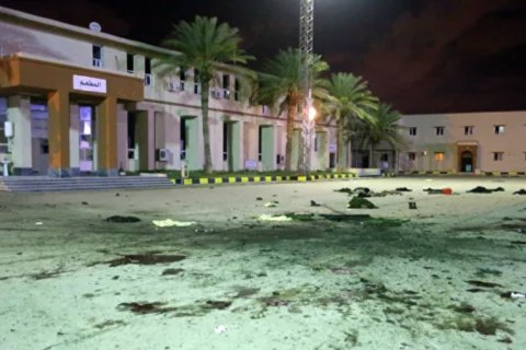В результате атаки на военное училище в Ливии погибли 28 человек