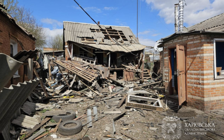 Ворог вдарив дронами по Богодухову 