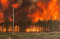 У канадській провінції Саскачеван через лісові пожежі евакуювали тисячі людей