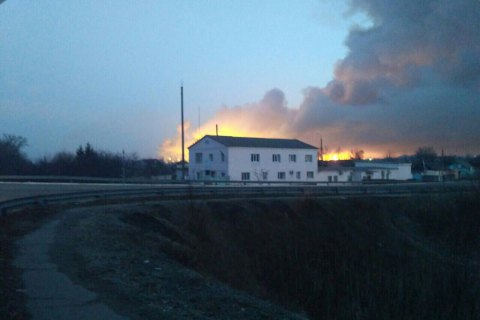 СБУ начала расследовать пожар в Балаклее по статье "Диверсия"