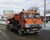 Днепропетровские коммунальщики очистили 210 улиц от снега