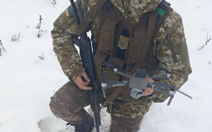 На Луганщині прикордонники збили безпілотник росіян