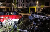 У Києві внаслідок падіння уламків БпЛА є поранені та руйнування (оновлено)