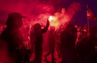 У Женеві поліція застосувала сльозогінний газ та водяні гармати проти учасників акції на підтримку флотилії до Гази