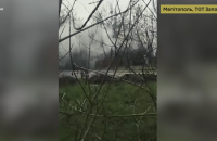 ГУР: у Мелітополі через вибух мінімум четверо окупантів поранені та пошкоджений "Урал"