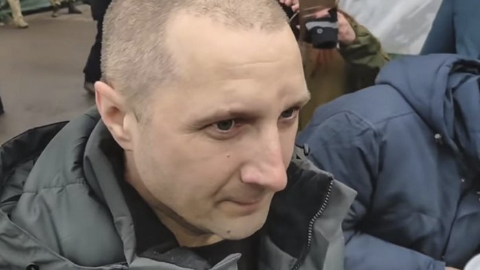 Олександр Данильченко одразу після звільнення