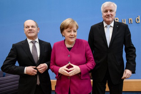 В Германии создана коалиция ХДС, ХСС и СДПГ