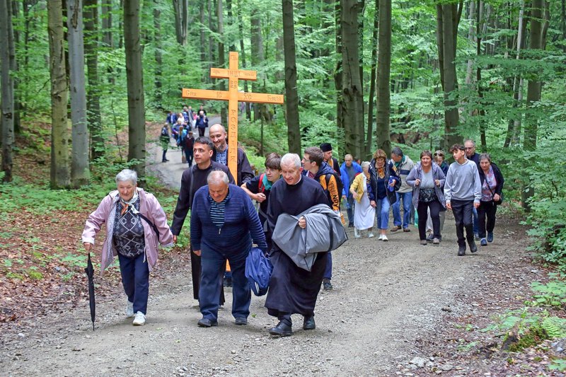 Паломництво на гору Явір на Лемківщині.