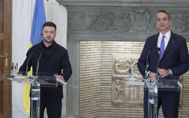 Зеленський запросив Грецію до спільного виробництва зброї та участі у відбудові України