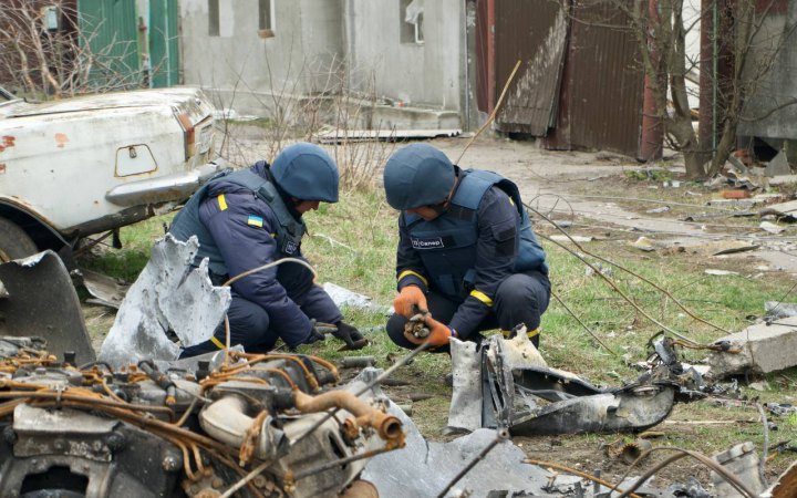 На Київщині 30 квітня знешкодили 563 вибухонебезпечних предмети
