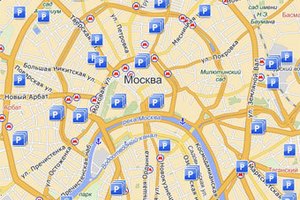 В Москве запустили интернет-карту парковок
