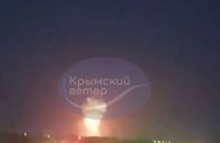 Унаслідок вибухів біля Євпаторії знищено комплекс ППО "Тріумф". Атака є спецоперацію СБУ і ВМС, – джерела