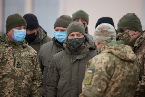Зеленський відвідав центр підготовки Сухопутних військ "Десна"