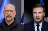 Шмигаль обговорив міністром оборони Естонії спільне оборонне виробництво