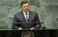 Янукович летит в Нью-Йорк на заседание Генассамблеи ООН