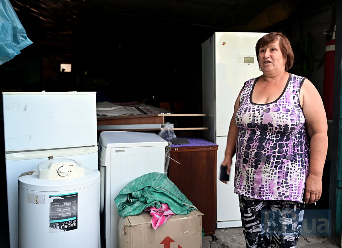 Ольга виїжджає з Добропілля