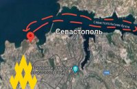 Після знищення підводного човна "Ростов-на-Дону" окупанти ретельно перевіряють узбережжя Севастополя