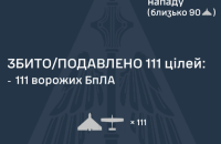 Внаслідок нічної атаки є влучання ракети і 19 ударних дронів