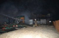 Озброєні люди спалили дві бази відпочинку Держгеонадр у Затоці