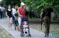Батальон "Донбасс" помогает патрулировать город Курахово