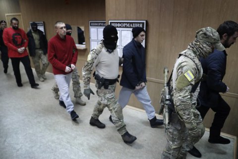Мосгорсуд оставил четырех украинских моряков под арестом
