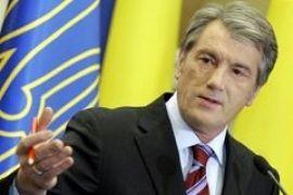 Ющенко отказывается говорить с Медведевым в режиме ультиматумов