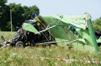 Пілот літака, що розбився в Харківській області, помер у лікарні