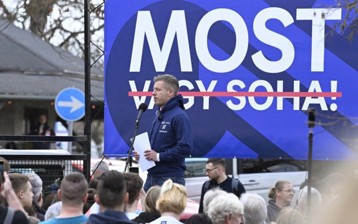 ​Петер Мадяр російському пропагандисту: “Дякую, що прийшли та насолоджуєтесь свободою тут, в Угорщині, а також зміною режиму”