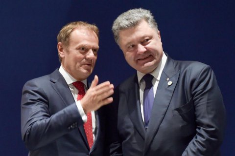 Украина сделала значительный шаг на пути к безвизовому режиму с ЕС, - Туск