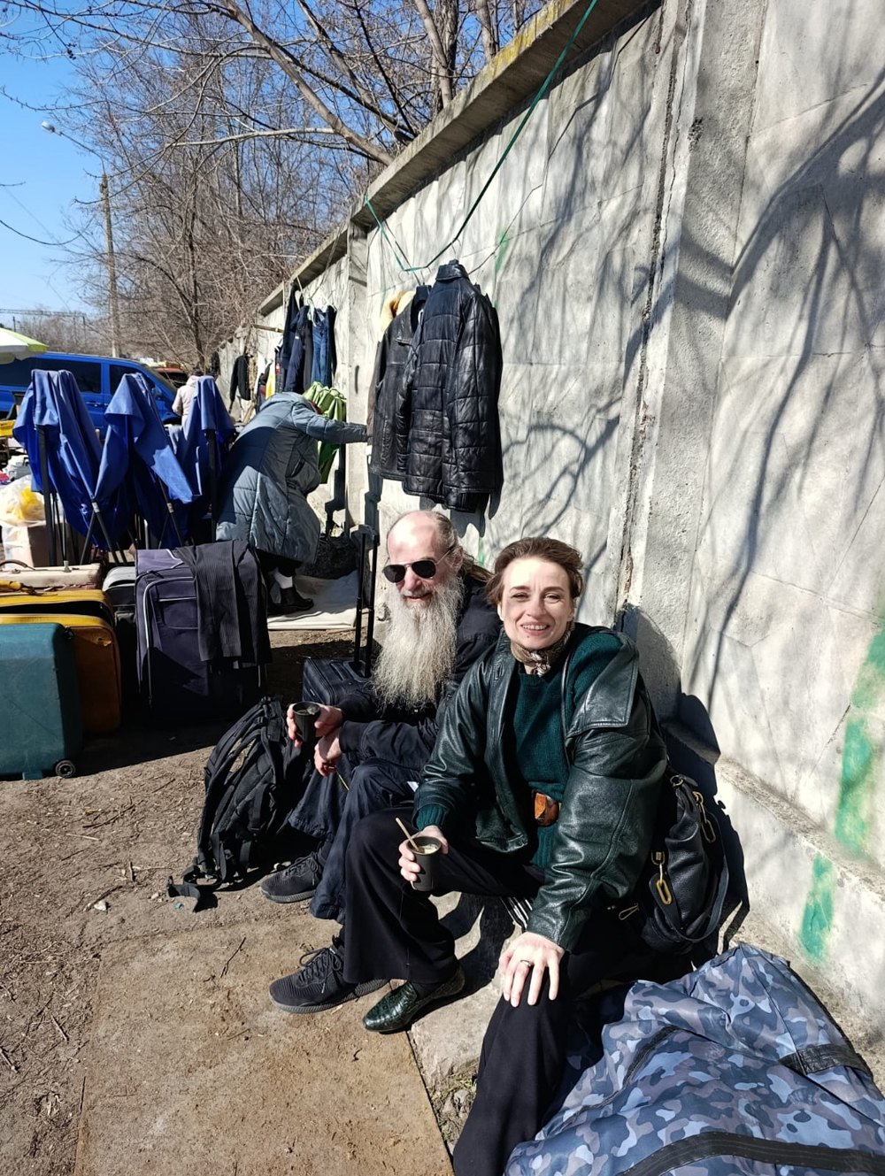 Сігна та Артур Костлер на Куренівці.