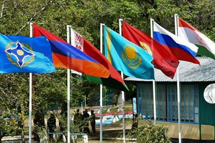 Прапори країн Організації договору про колективну безпеку