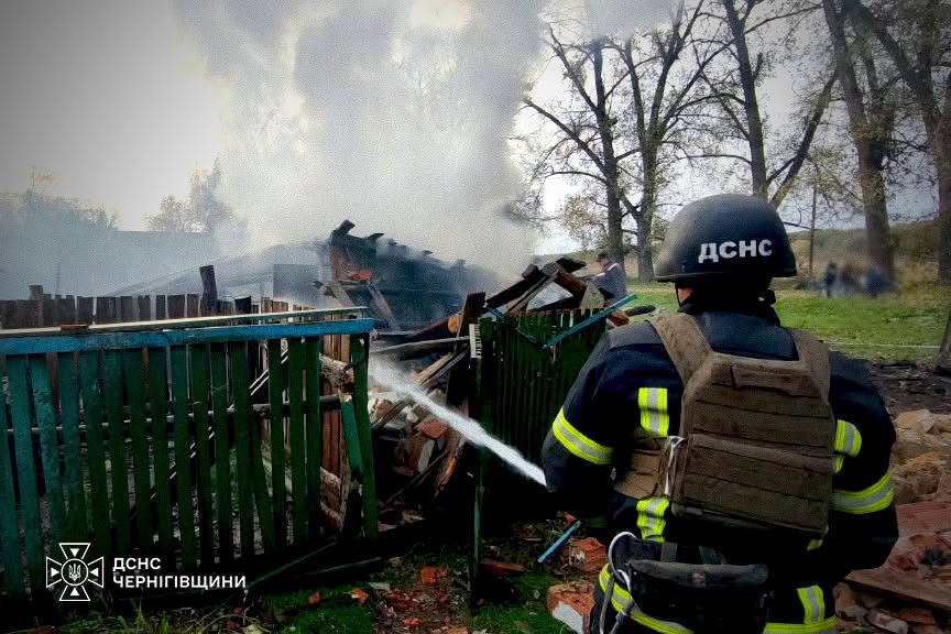 Обстріли Чернігівської області
