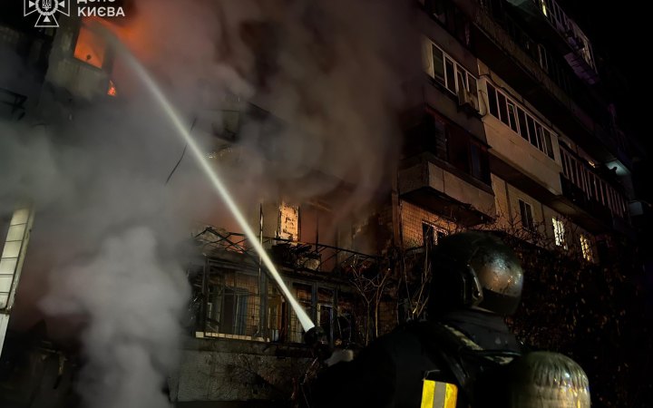 РФ вдруге за добу атакувала Київ. Троє людей загинули, понад 30 осіб поранені (оновлено)