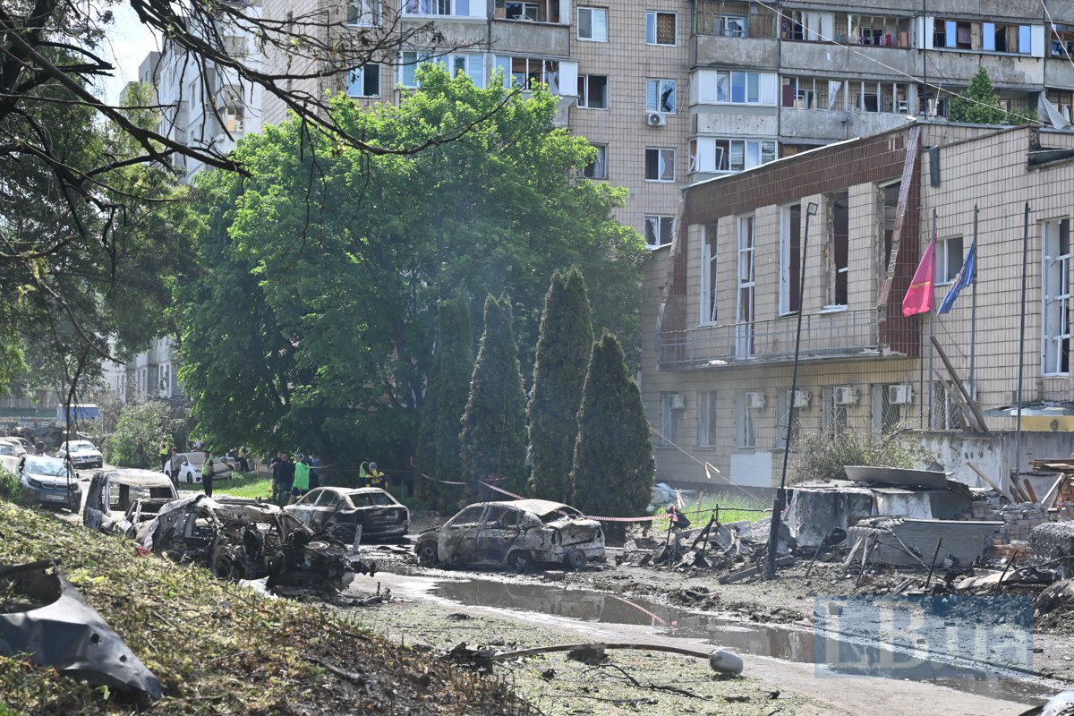 Наслідки обстрілу Подільського району Києва, 2 червня 