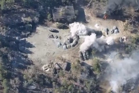 На Київщині артилерія знищила командний пункт російських окупантів