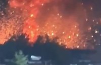 ЗМІ: У тимчасово окупованому Харцизьку підірвано склад боєприпасів