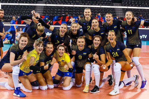 Женская сборная Украины вышла в плей-офф чемпионата Европы по волейболу