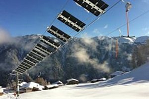 Швейцарцы создали уникальную электростанцию на базе лыжного подъемника 
