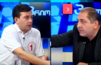 Два кандидата в депутаты подрались в прямом эфире грузинского ТВ