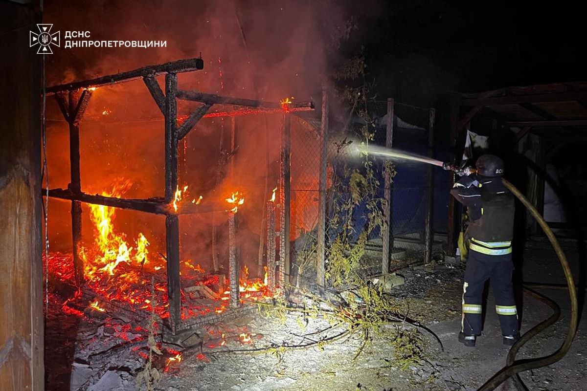 Наслідки російської атаки на Дніпропетровщині